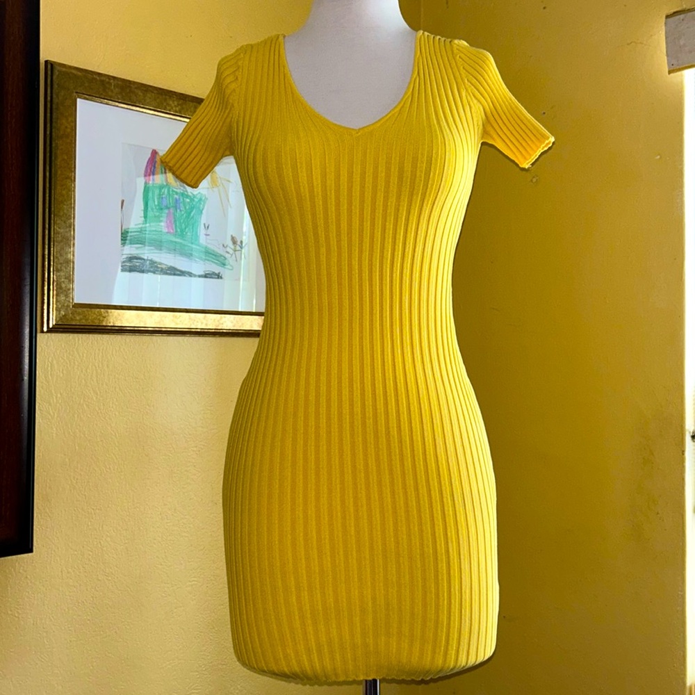 Hera collection ribbed mini dress size small
